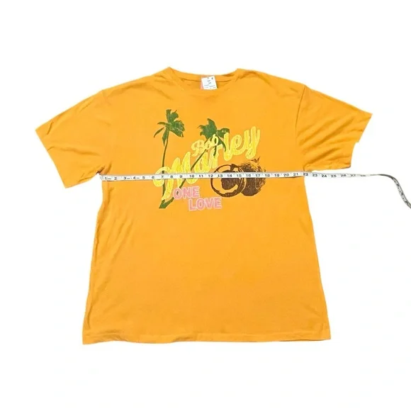 Bob Marley 100% Cotton T-Shirt Unisex Nostalgic Y2K Size: S/M - Picture 3 of 8